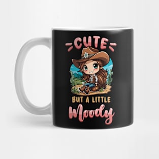 Cute But A Little Moody I Equestrian Pony Horse Fan Mug